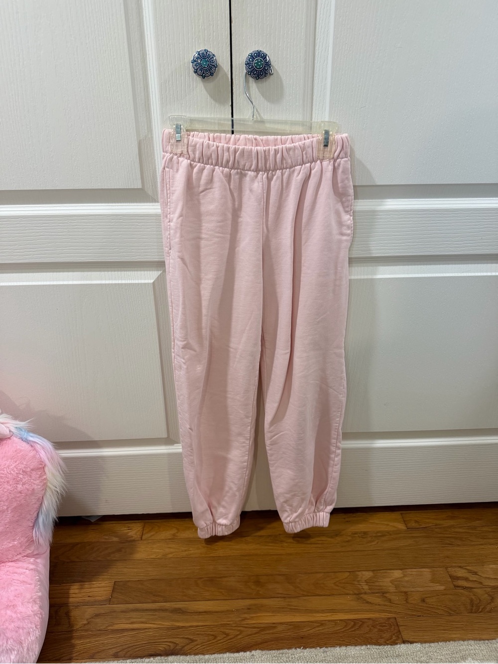Brandy Melville Light Pink Girls' Jogger Sweatpants